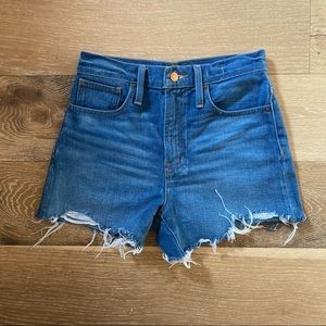 Madewell The Perfect Jean Short Women’s Sz 25